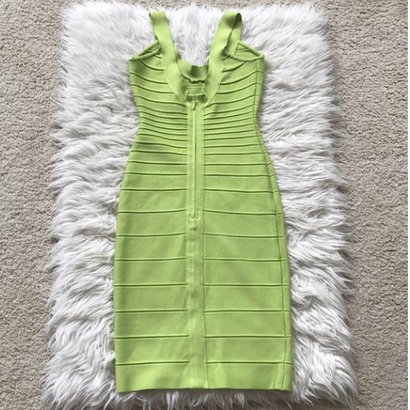 HERVE LEGER BRIGHT "SYDNEY" BANDAGE - Picture 5 of 5